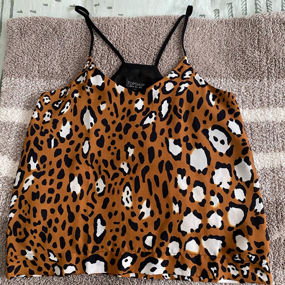 TOPSHOP Leopard Tank